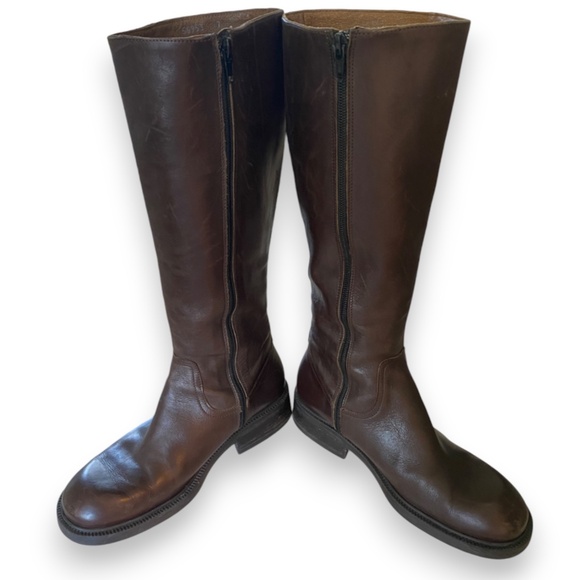 J.Crew Riding Boots Made in Italy Genuine Leather size 7 - Picture 4 of 6